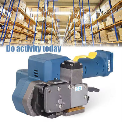 購入 3000N パレットパッケージ バッテリー駆動プラスチックストラッパーツール 自動パレットバンドキット online manufacture