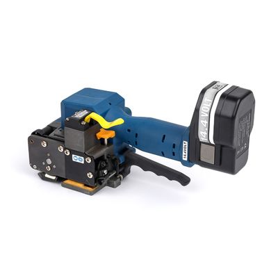 青と黒色 備蓄電池付き 3000N ストレージ パワー リチウムイオン 再充電可能なストラッピング ツール